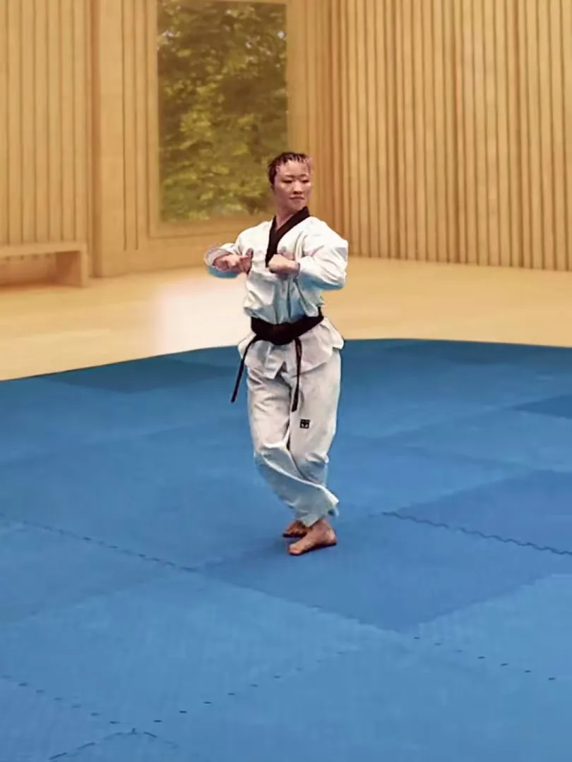 Ap-kkoa-seogi, Front Cross Stance