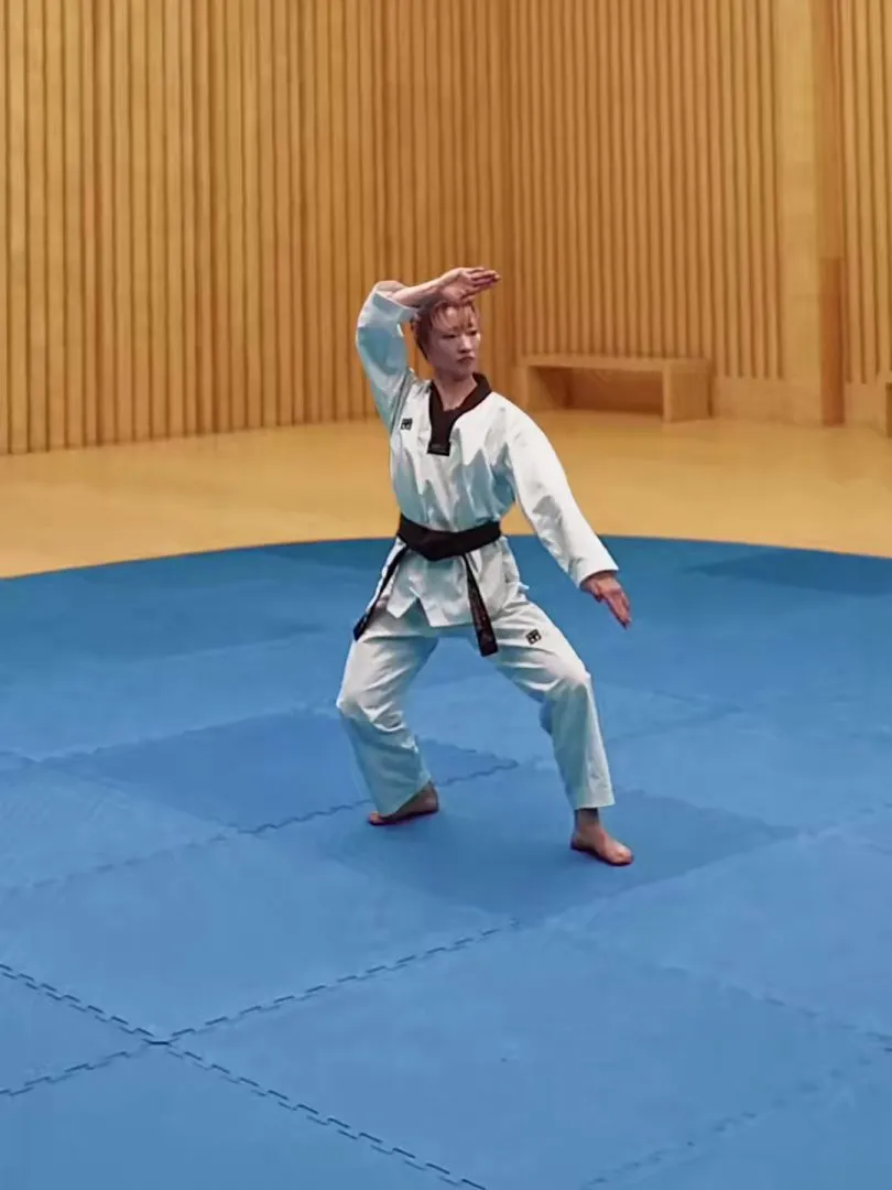Sonnal-keumgang-makgi, Knifehand Diamond Block