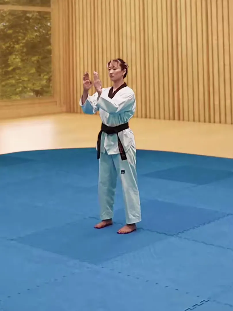 Tongmilgi-junbi, Log Pushing Ready Stance