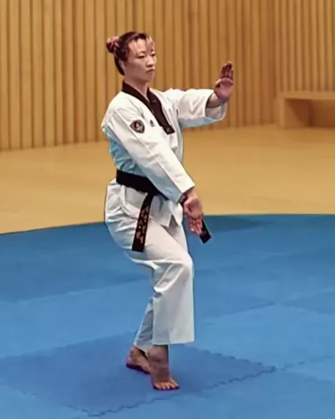 Taesan-milgi, Mountain Pushing Posture