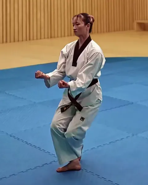 Jeocheo-jireugi, Double Uppercut