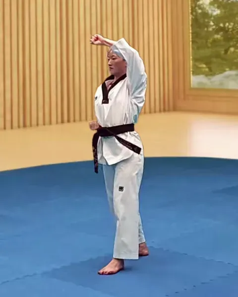 Eolgul-makgi, High Block (Upward Block)