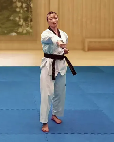 Momtong-jireugi, Middle Punch