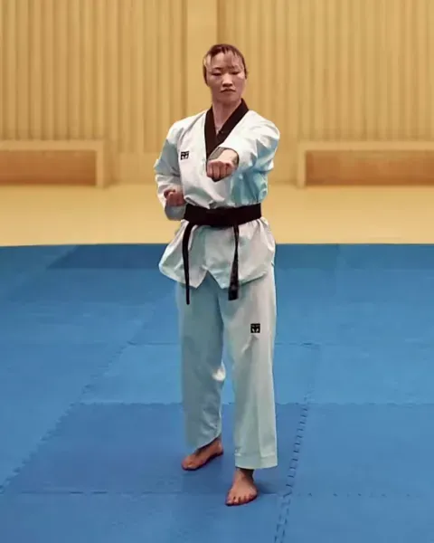 Momtong-jireugi, Middle Punch