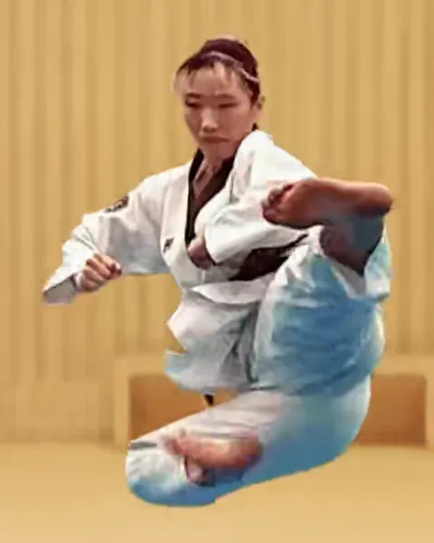 Ttwieo-yeop-chagi, Jump Side Kick