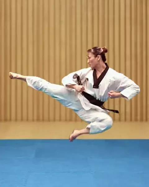 Ttwieo-yeop-chagi, Jump Side Kick