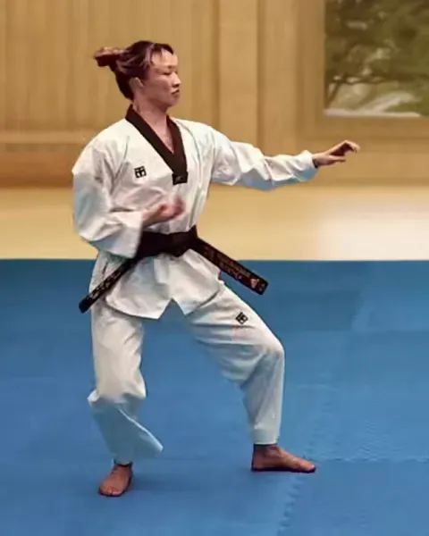 Sonnal-momtong-makgi, Double Knifehand Block
