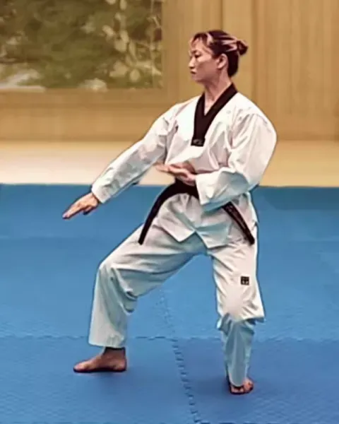 Sonnal-arae-makgi, Double Knifehand Low Block