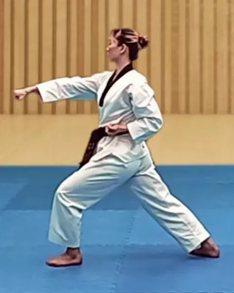 Momtong-jireugi, Pulling Punch (slow)