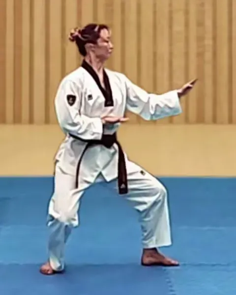 Sonnal-momtong-makgi, Double Knifehand Block