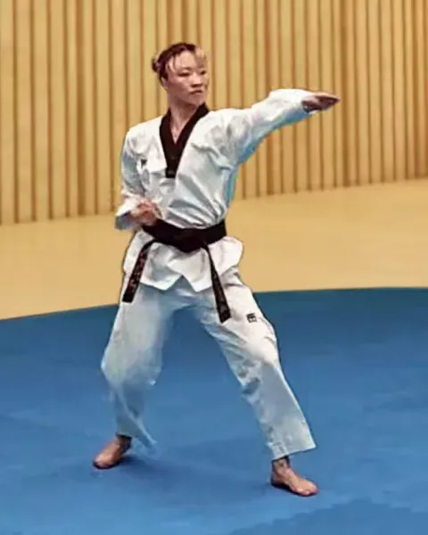 Sonnal-bakkat-chigi, Outward Knifehand Strike (palm down)