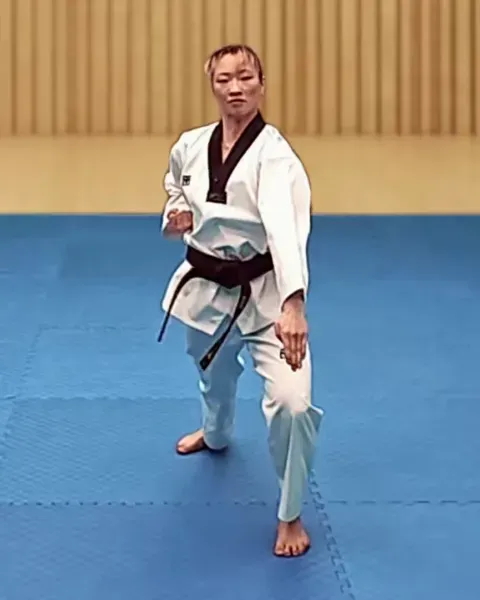 Sonnal-arae-makgi, Low Knifehand Block