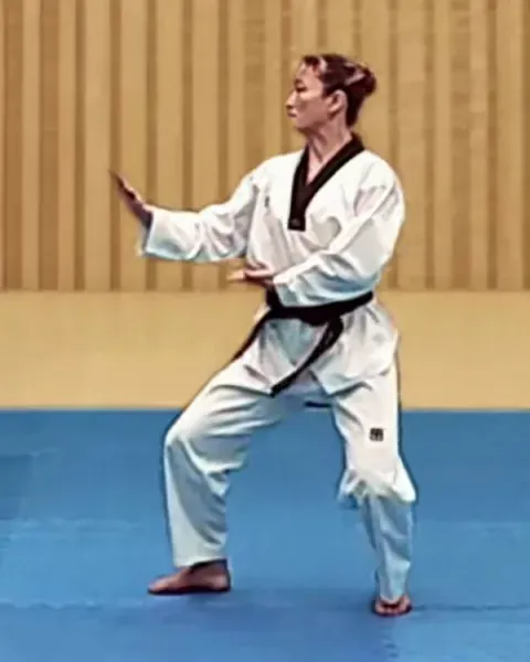 Sonnal-momtong-makgi, Double Knifehand Block