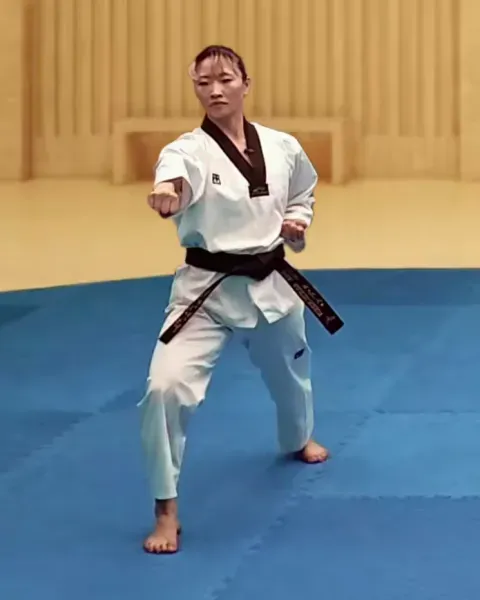 Momtong-jireugi, Middle Punch