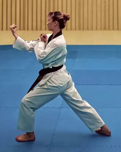 Danggyeo-teok-jireugi, Pulling Uppercut (slow)