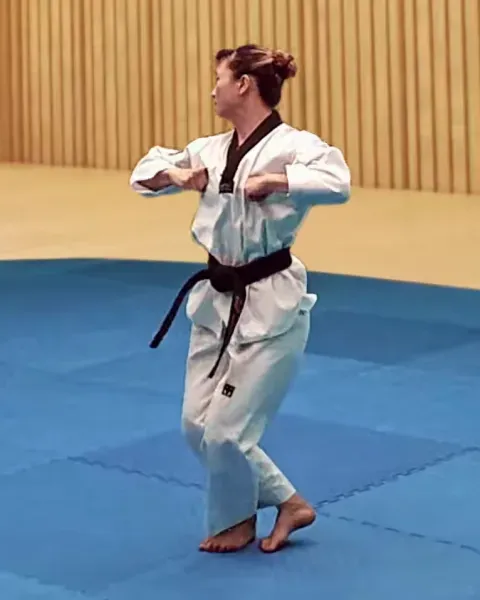 Du-palgup-yeop-chigi, Double Elbow Side Strike