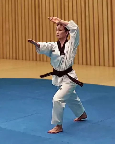 Jebipum-mok-chigi, Swallowform Knifehand Strike