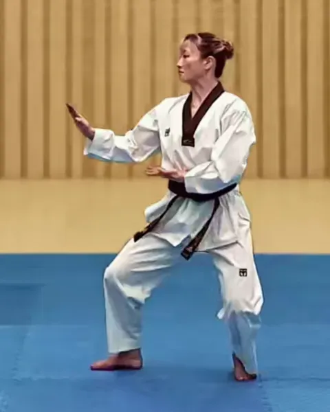 Sonnal-momtong-makgi, Double Knifehand Middle Block