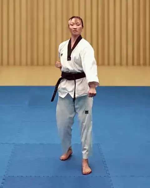 Arae-makgi, Low Block
