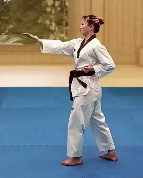 Sonnal-an-chigi, Inward Knifehand Strike to Neck