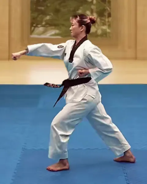 Momtong-jireugi, Punch (while pulling)