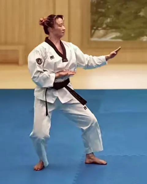 Sonnal-momtong-makgi, Double Knifehand Block