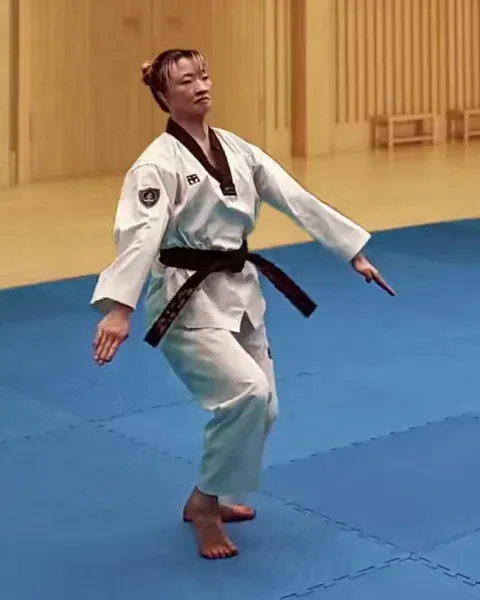 Sonnal-arae-hecheo-makgi, Low Knifehand Opening Block