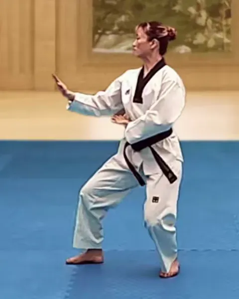 Sonnal-momtong-makgi, Double Knifehand Block