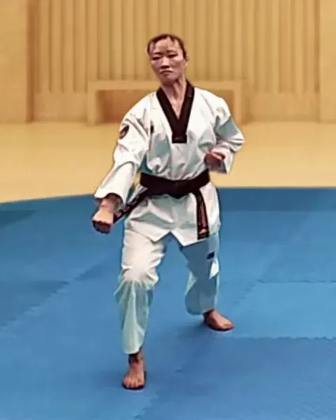Arae-makgi, Low Block